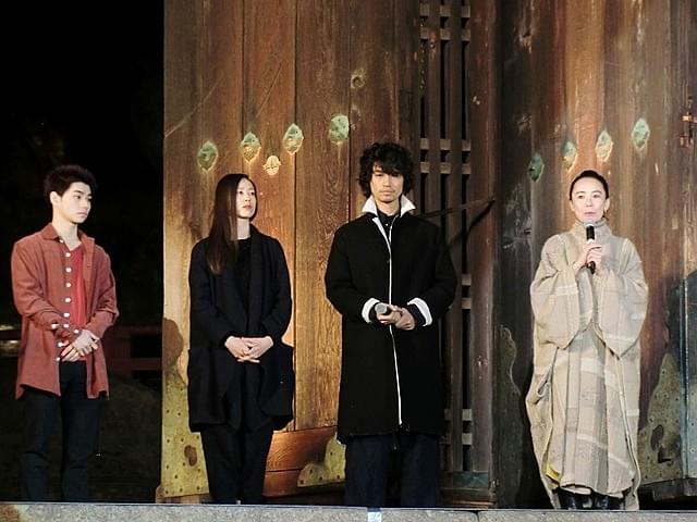 河瀬直美監督が斎藤工、中村優子、村上虹郎出演の短編作品を東大寺でお披露目！