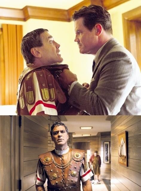 J・ブローリンがG・クルーニーに闘魂注入!?「ヘイル、シーザー！」本編ビンタ映像公開
