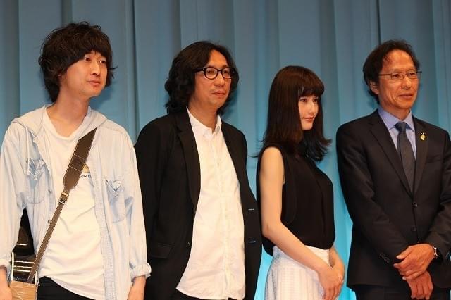 くまモン、熊本地震後初めて東京を訪問 「うつくしいひと」上映会で支援を感謝