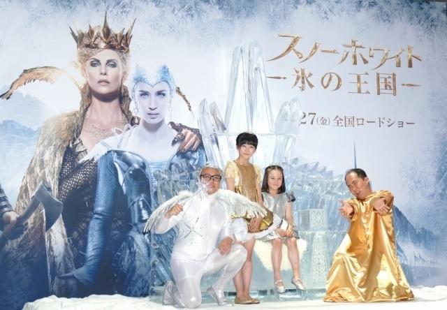 製作費1000万円！「スノーホワイト 氷の王国」公開を記念し、六本木に“氷の玉座”お目見え