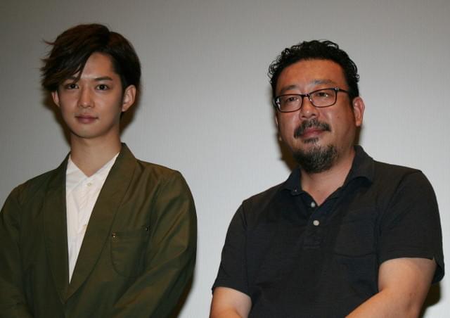 舞台挨拶に立った千葉雄大と中村義洋監督