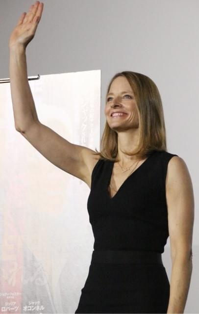 来日中のジョディ・フォスター、監督作「マネーモンスター」に自分の100％注いだ！