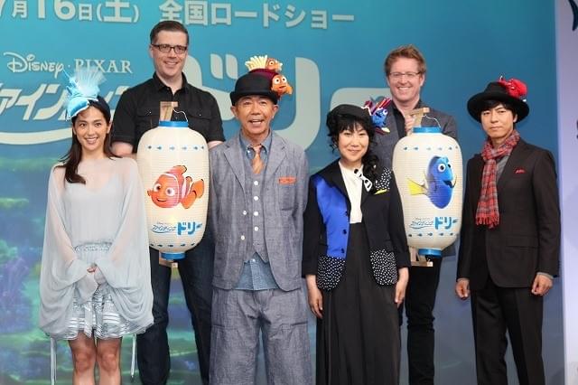 木梨憲武「ファインディング・ドリー」監督の発言をデタラメ通訳「実写で使いたいよ！」