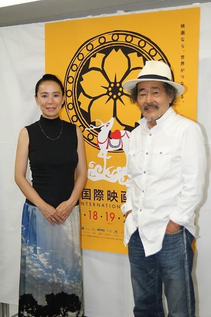 河瀬直美監督と藤竜也
