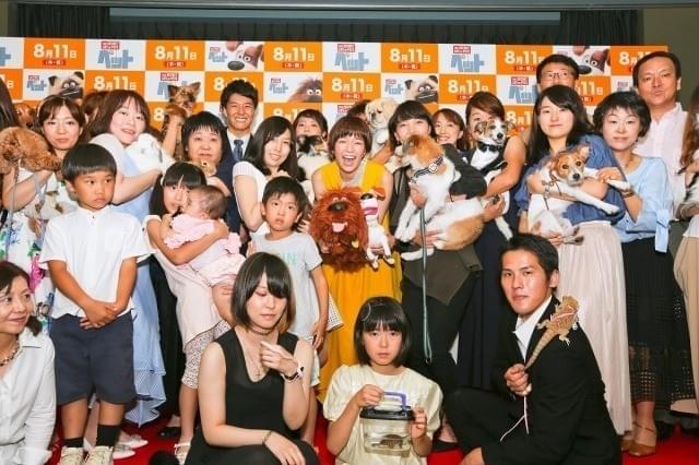 ペットたちと記念撮影