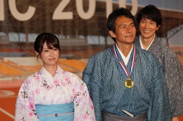 佐々木蔵之介、7メートル走で伊原剛志＆知念侑李に惨敗