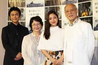 石原さとみ、ドラマ「戦艦武蔵」で戦争体験の聞き手役に「泣けてきました」