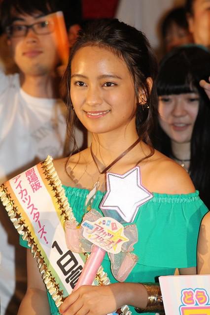 1日宣伝隊長に就任した岡田結実