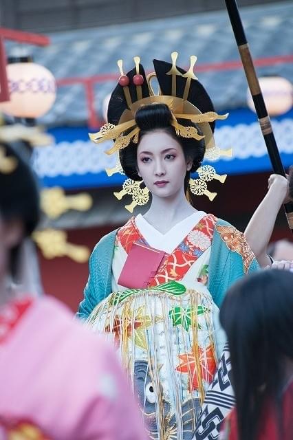 菜々緒、魔性の花魁姿を初披露！松山ケンイチ×早乙女太一「ふたがしら2」に出演