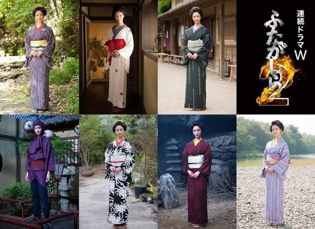 艶やかな着物姿を披露!