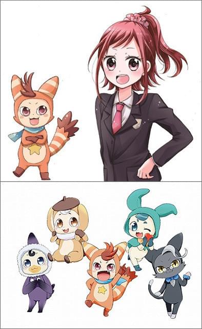 「ちゃお」の予告カット（上） と「ぷっちぐみ」予告カット（下）