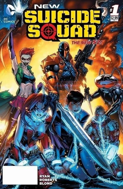 DCコミックスの表紙でも存在感を 放つデスストローク （コミック「スーサイド・スクワッド」から）