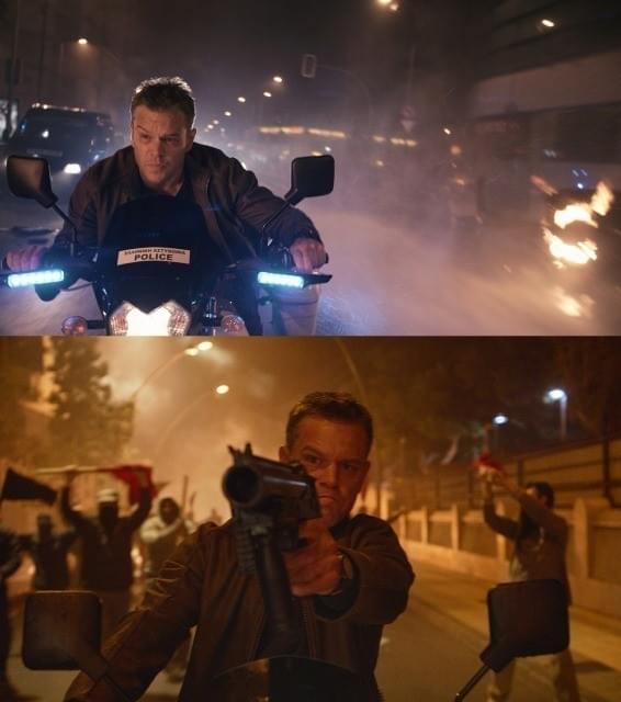 マット・デイモンが 再び激しいアクションを披露