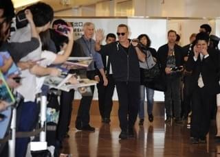 「ハドソン川の奇跡」トム・ハンクス＆アーロン・エッカート、羽田空港に“着陸”！