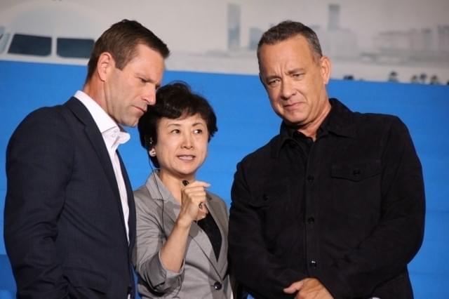 トム・ハンクス＆アーロン・エッカート、市川海老蔵を「日本のボンド！」とべた褒め