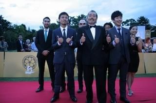 第4回なら国際映画祭開幕！ 斎藤工ら豪華俳優陣、せんとくんがレッドカーペットに登場
