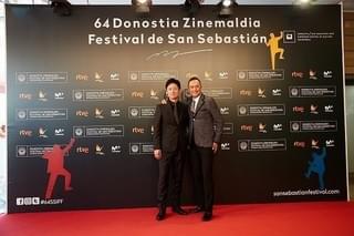渡辺謙＆李相日監督、1800人の見送りに感激！「怒り」サン・セバスチャンで公式上映