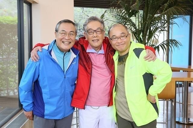 一堂に会した（左から）小野武彦、北村総一朗、斉藤暁