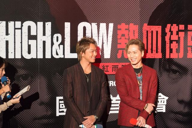 TAKAHIRO＆登坂広臣、台湾上陸！「HiGH＆LOW」プレミアにファン1000人集結