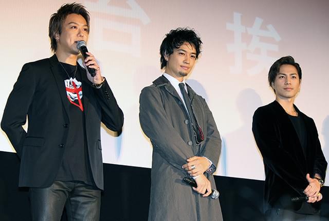 TAKAHIRO＆斎藤工、以心伝心の赤パンにご満悦「後で見せ合いっこしましょう」