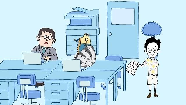 松田龍平が「貝社員」とまさかのコラボ！「ぼくのおじさん」特別映像披露