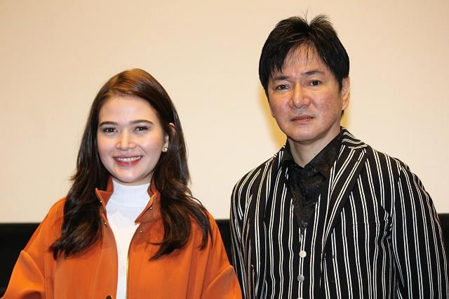 横浜出身のジャッキー・ウー（右）と ベァ・パデェリア