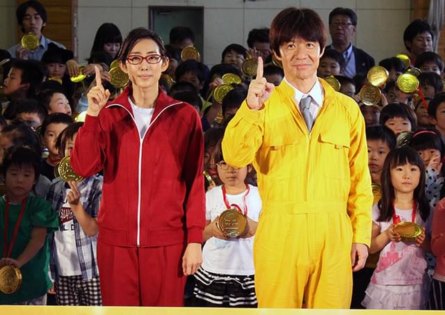 監督・主演の内村光良とヒロインの木村多江