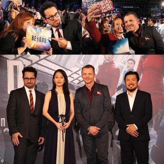 サイモン・ペッグがサービス精神を存分に発揮