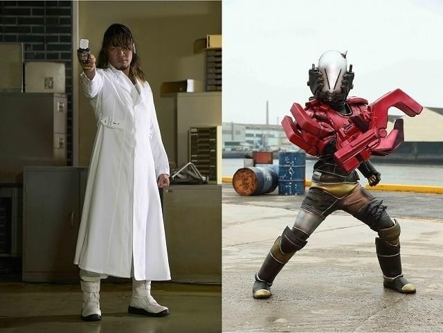 仮面ライダーファン・棚橋弘至が変身！