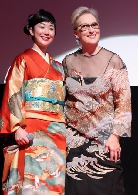 黒木華とメリル・ストリープ