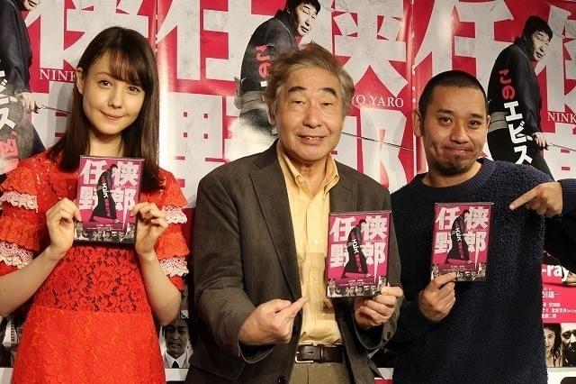 トークショーを行った 蛭子能収、トリンドル玲奈、大悟（千鳥）