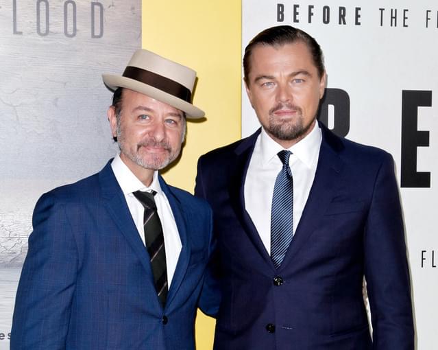 監督とディカプリオ