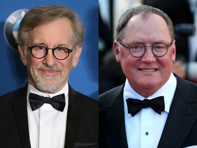 スティーブン・スピルバーグ監督とジョン・ラセター監督