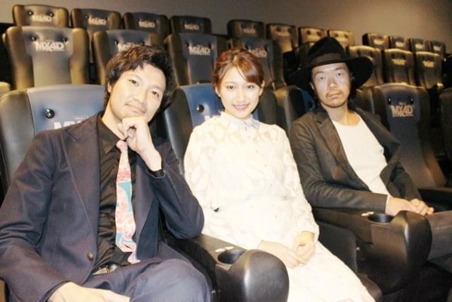 (左から)青木崇高、大野いと、半野喜弘監督