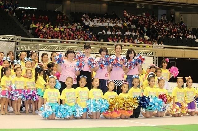 広瀬すず・中条あやみら「チア☆ダン」キャスト、全日本チア選手権に飛び入り参加！