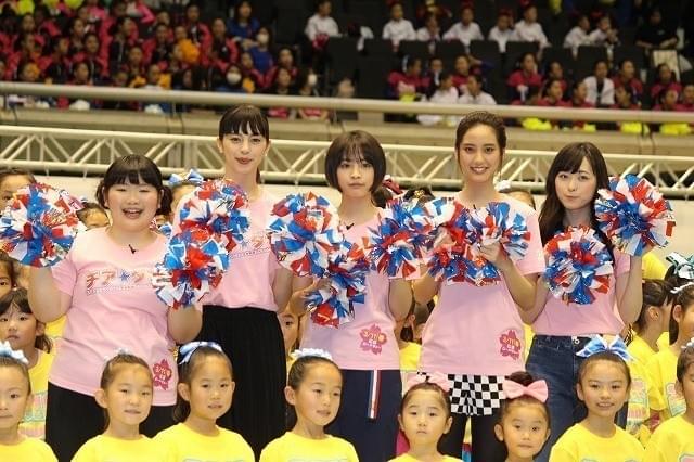 飛び入り参加した広瀬すず、 中条あやみ、山崎紘菜ら