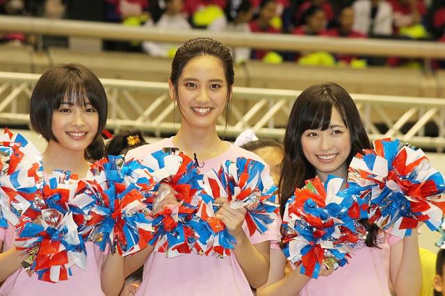 広瀬すず・中条あやみら「チア☆ダン」キャスト、全日本チア選手権に飛び入り参加！
