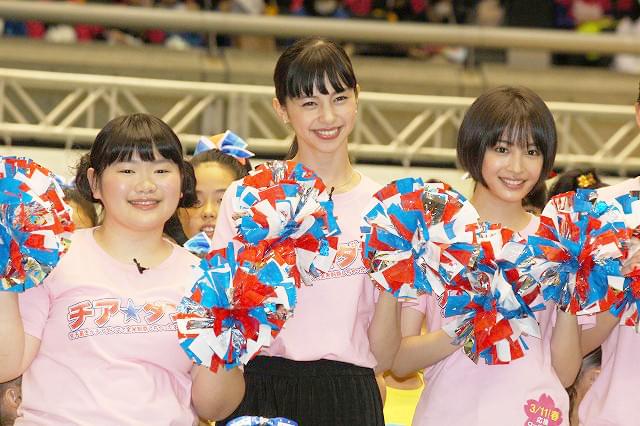 広瀬すず・中条あやみら「チア☆ダン」キャスト、全日本チア選手権に飛び入り参加！