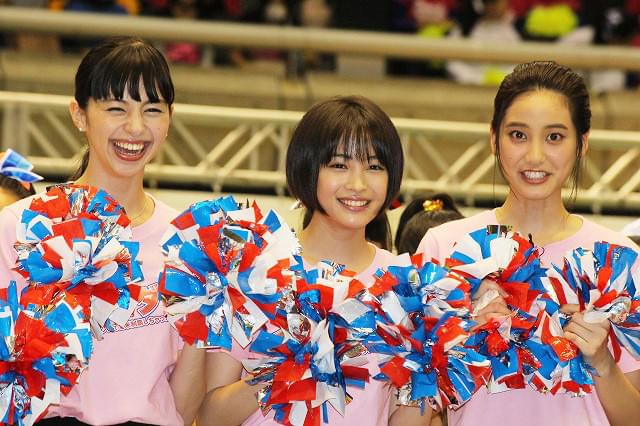 広瀬すず・中条あやみら「チア☆ダン」キャスト、全日本チア選手権に飛び入り参加！