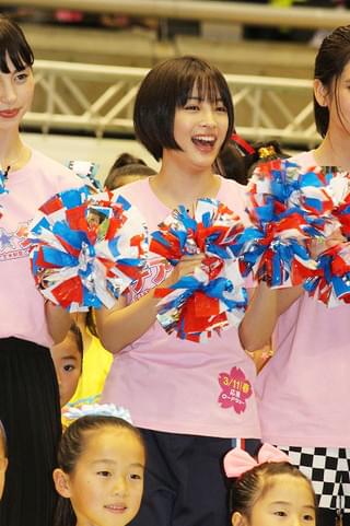 広瀬すず・中条あやみら「チア☆ダン」キャスト、全日本チア選手権に飛び入り参加！