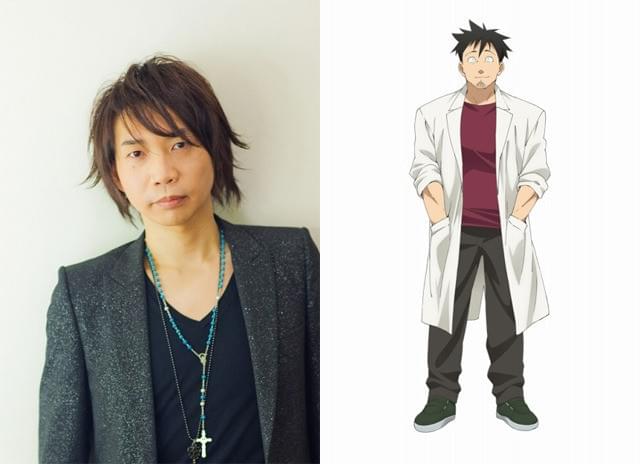 諏訪部順一（左）が演じる主人公・高橋鉄男（右）