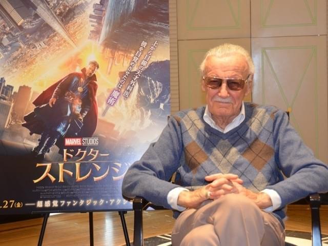 アイアンマンの生みの親、93歳スタン・リー来日！ユーモアたっぷりに会見