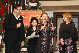 「フラーハウス」キャスト来日！大歓声にD.J.役女優「最高のファン」と喜び