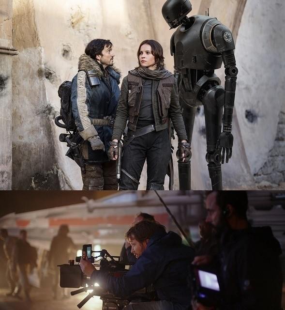 「ローグ・ワン スター・ウォーズ・ ストーリー」メイキング画像