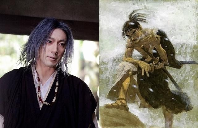 市川海老蔵、万次の原作ビジュアル