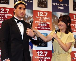 磯山さやか、ベイカー茉秋の筋肉美にメロメロ「カッチカチ、大好き」