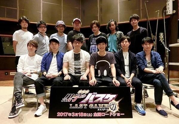 アフレコを終えたキャスト陣