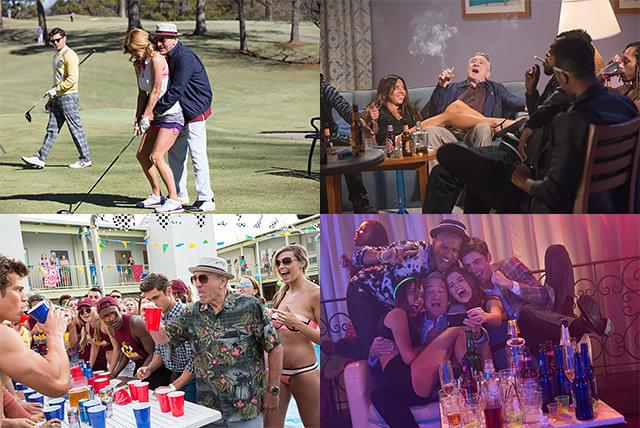 ハイテンションな演技を披露