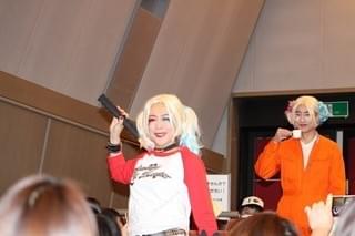 ハーレイ・クイン姿の椿鬼奴、最愛の夫は「金銭問題がなければ最高の“プリンちゃん”」