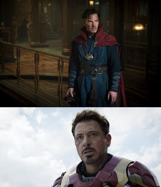 “上から目線”の2大ヒーロー！